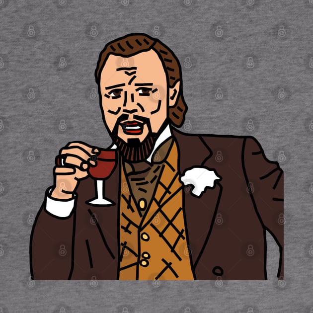 Laughing Leo Drinking Wine Memes by ellenhenryart